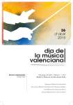 concert del Dia de la Música valenciana al Palau de les Arts